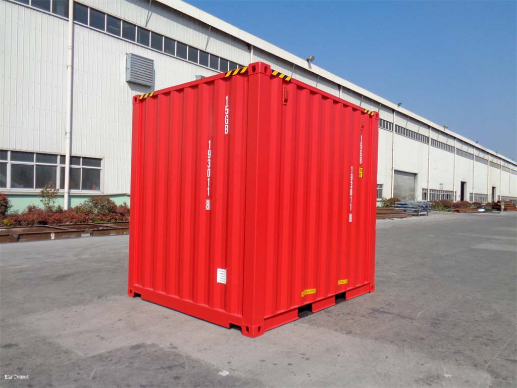 10ft Container High Cube Wind und wasserdicht RAL 3020