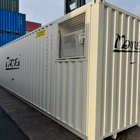 40 Fuss Büro- und Unterkunftscontainer