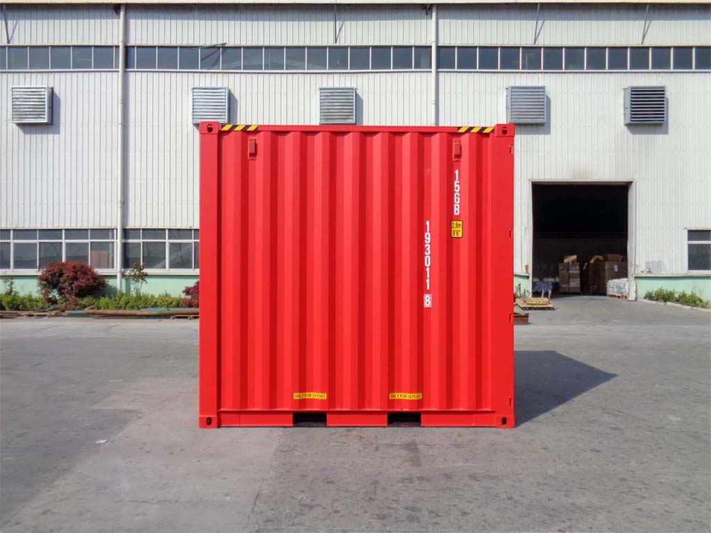 10ft Container High Cube Wind und wasserdicht RAL 3020
