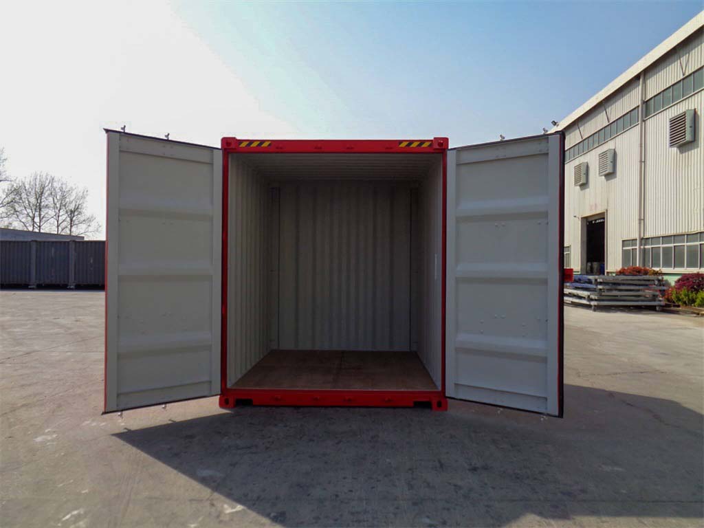 10ft Container High Cube Wind und wasserdicht RAL 3020