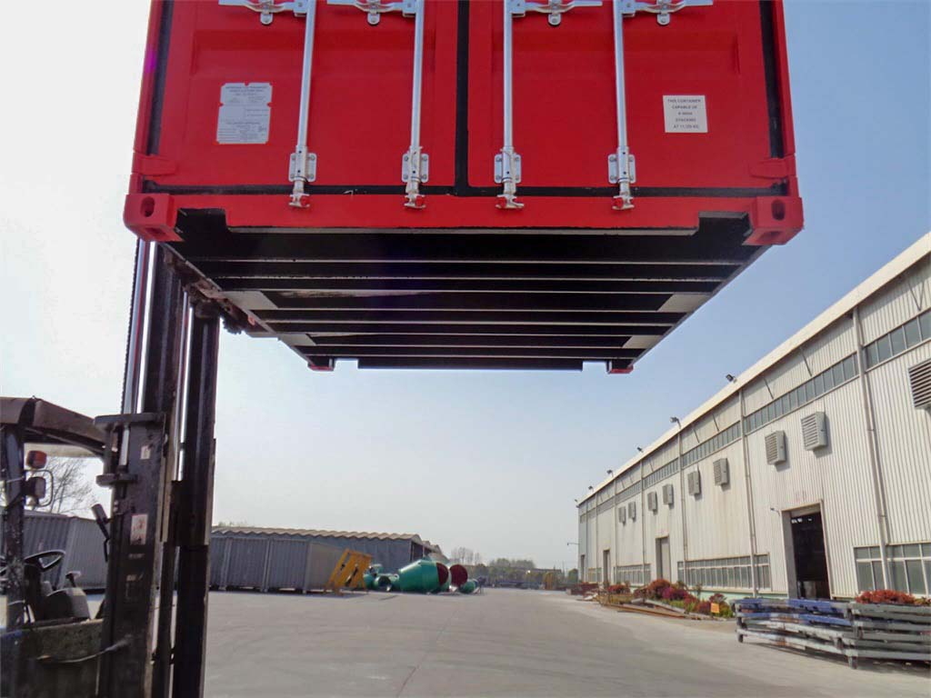 10ft Container High Cube Wind und wasserdicht RAL 3020