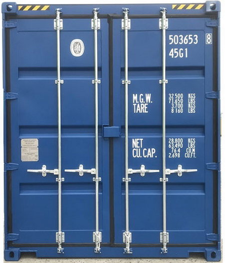 Gebrauchter 40-Fuß-HC-Container – 76,29 m³