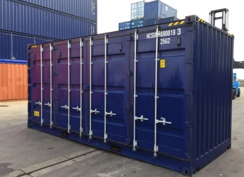 20 Fuss High Cube Open Side Seecontainer
