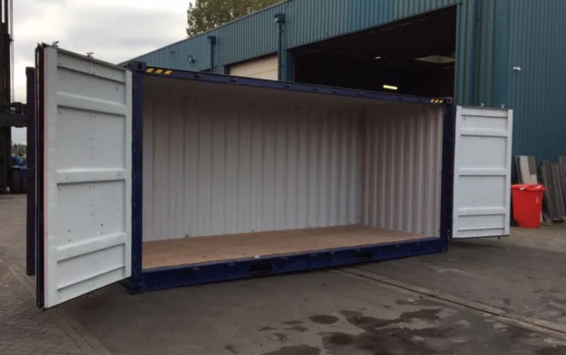 20 Fuss High Cube Open Side Seecontainer