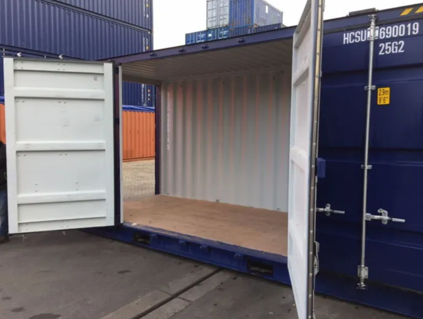 20 Fuss High Cube Open Side Seecontainer
