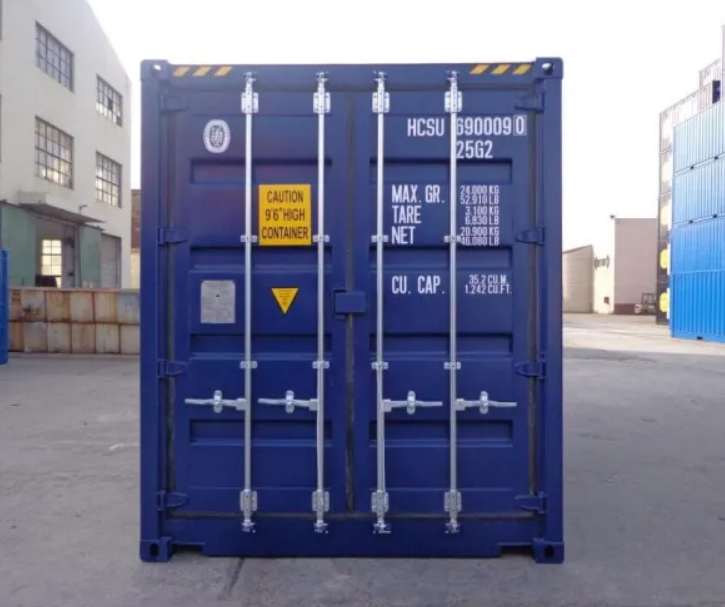20 Fuss High Cube Open Side Seecontainer