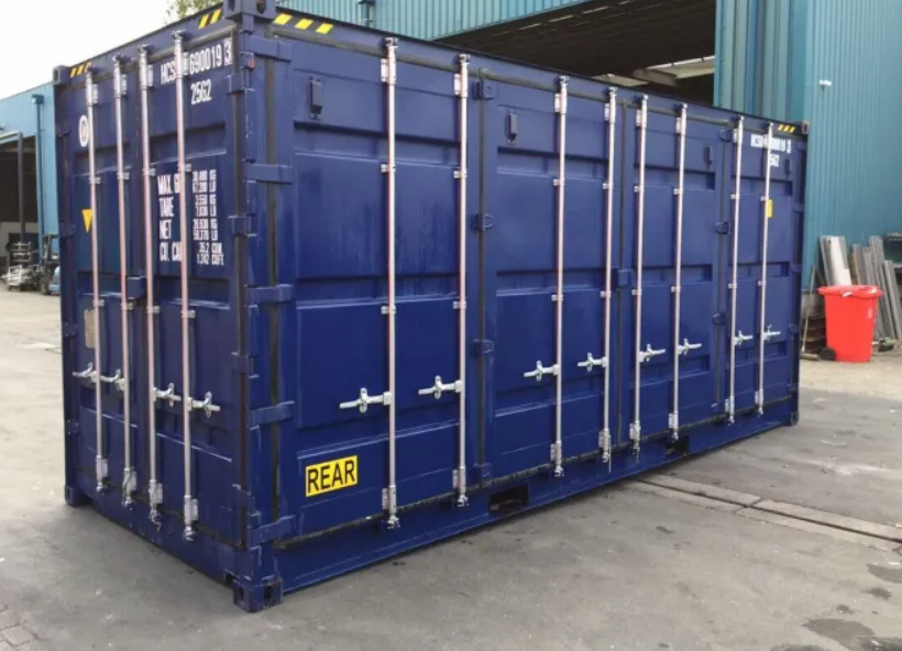20 Fuss High Cube Open Side Seecontainer