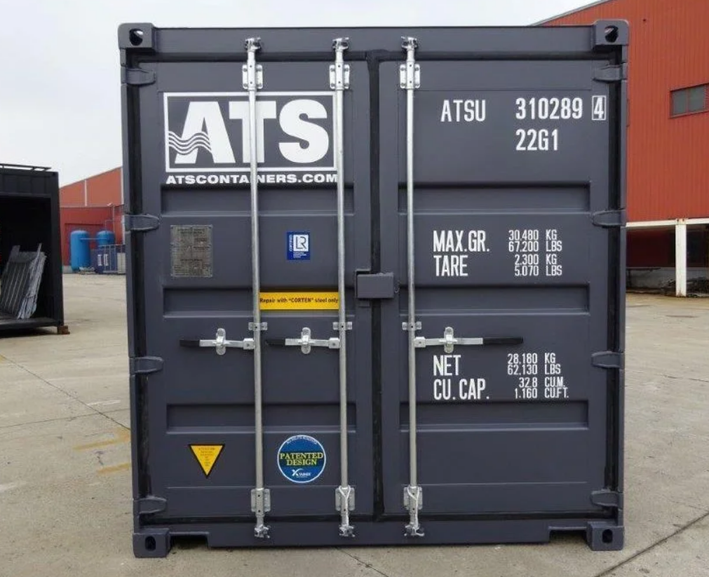 20 Fuss Tri-Door Seecontainer neu