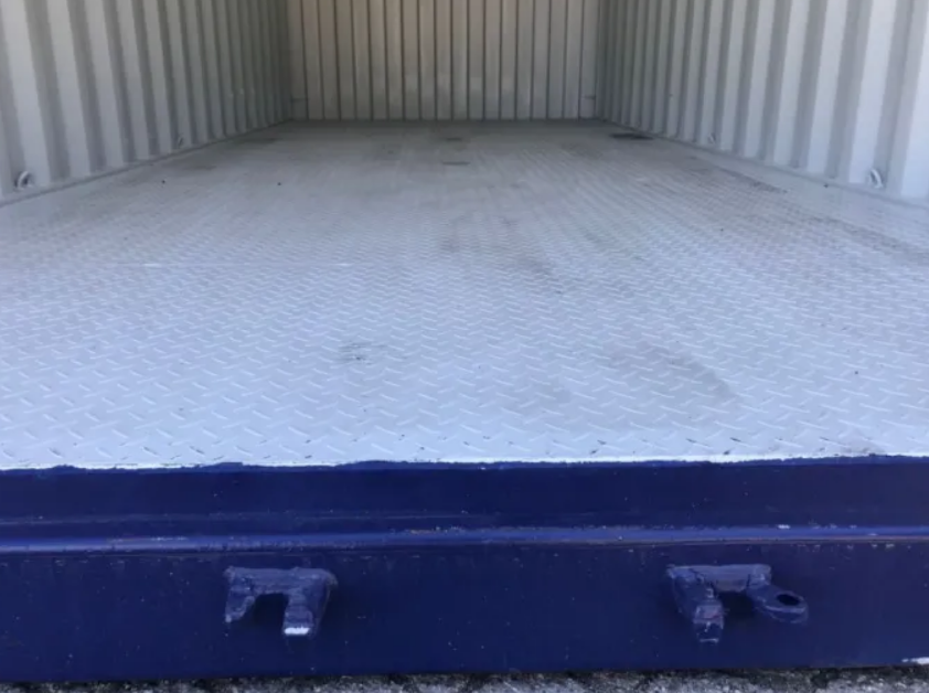 20 Fuss High Cube Seecontainer mit Stahlboden
