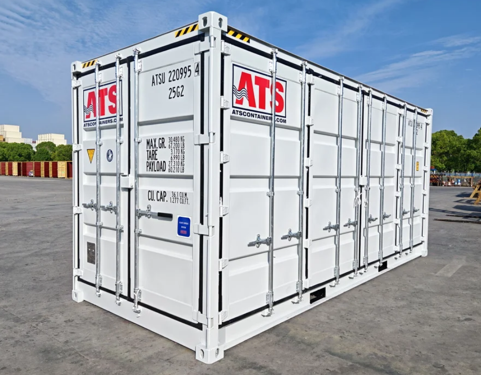 20 Fuss Open Side Container neu