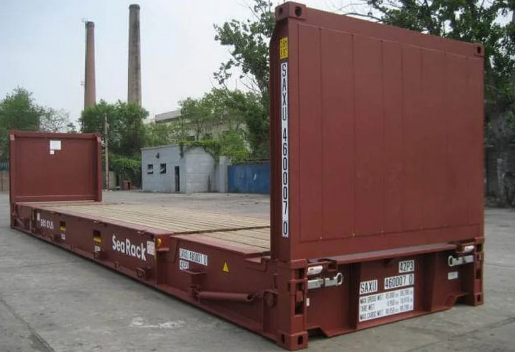 40 Fuss Flat Rack Container gebraucht