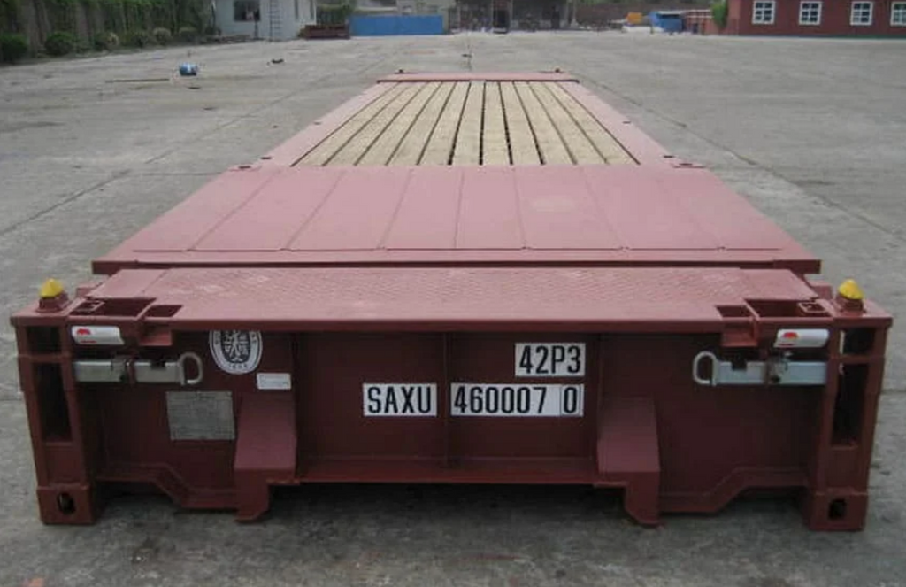 40 Fuss Flat Rack Container gebraucht