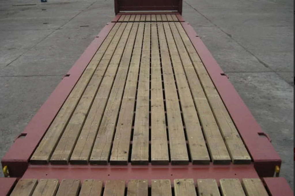 40 Fuss Flat Rack Container gebraucht