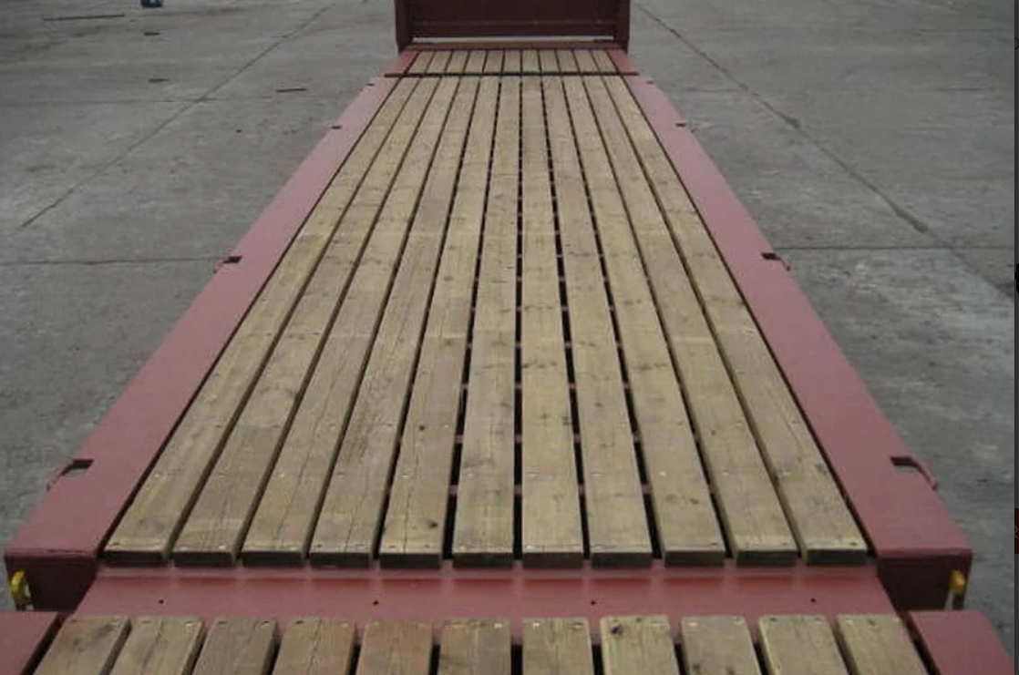 40 Fuss Flat Rack Container gebraucht