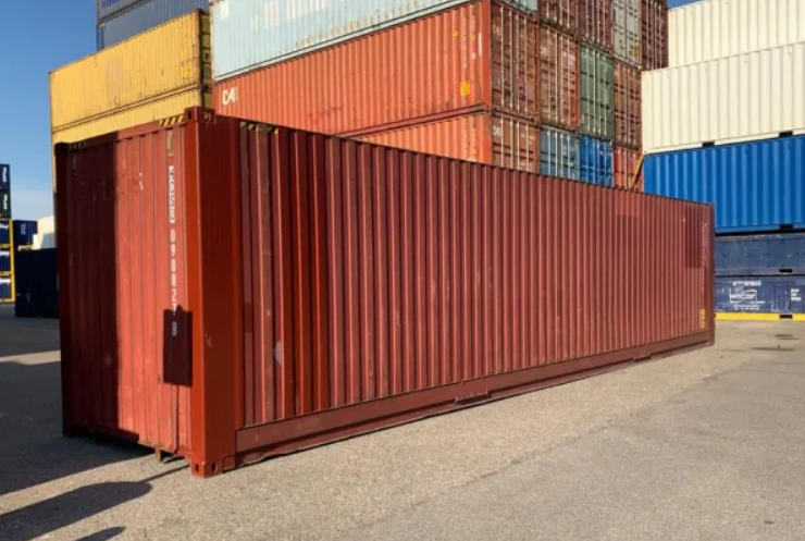 40 Fuss High Cube Pallet Wide Container