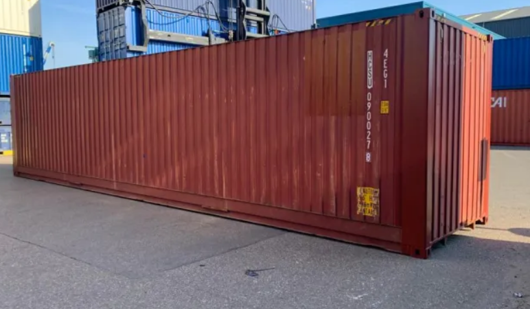 40 Fuss High Cube Pallet Wide Container