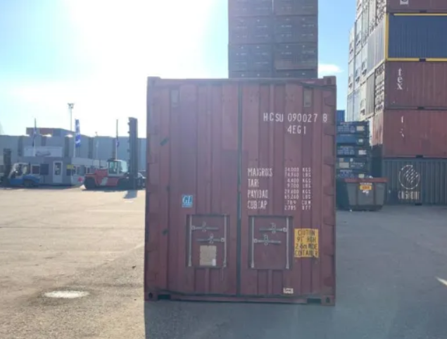 40 Fuss High Cube Pallet Wide Container
