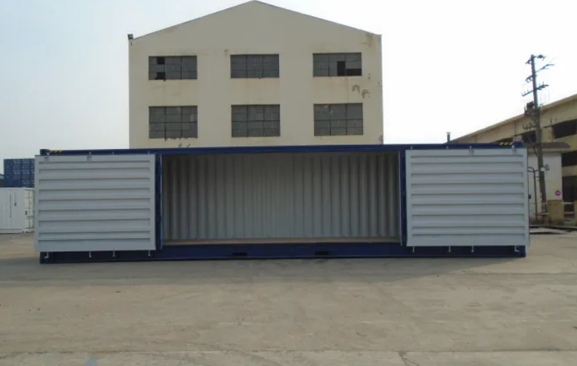 40 Fuss High Cube Open Side Seecontainer