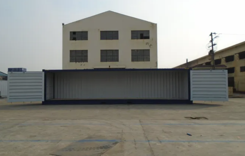 40 Fuss High Cube Open Side Seecontainer