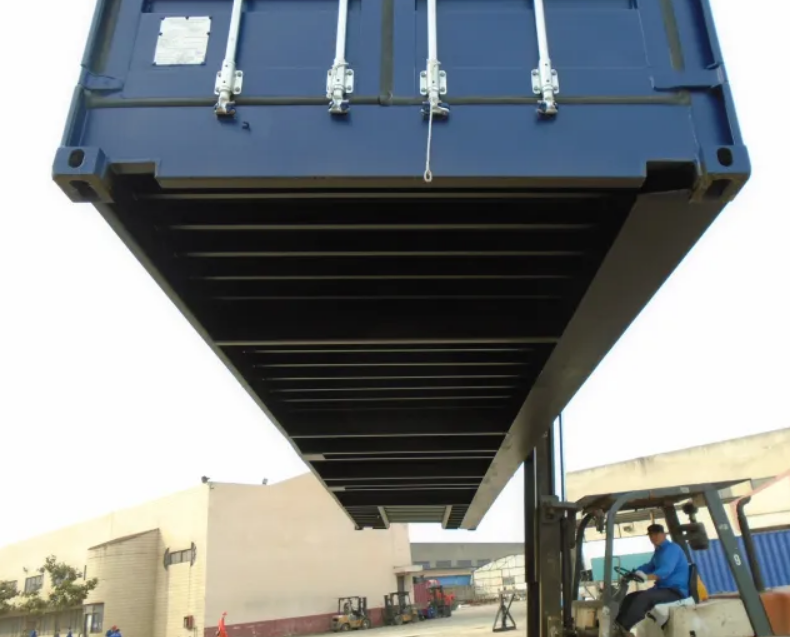 40 Fuss High Cube Open Side Seecontainer