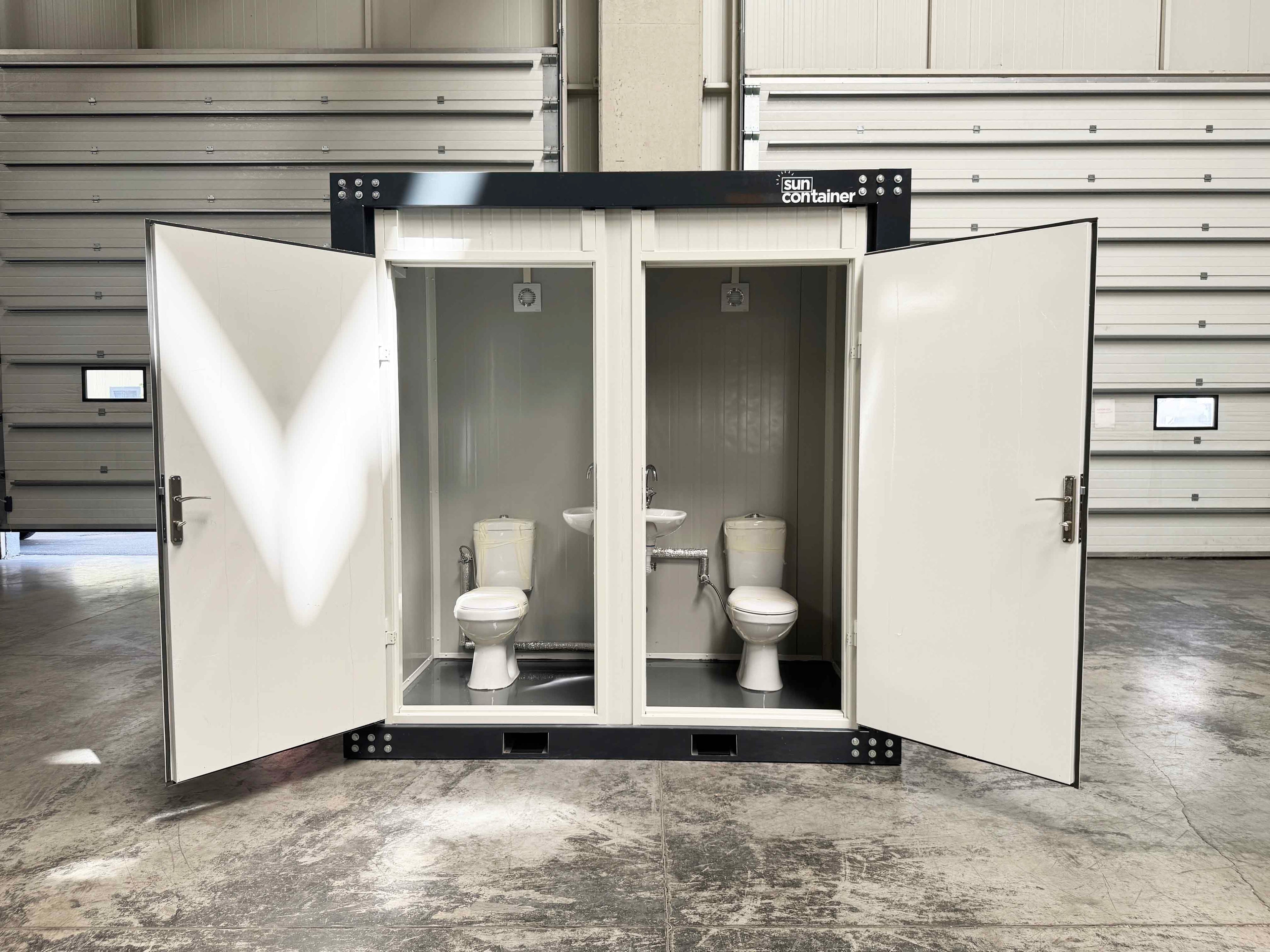 WC-WC Sanitärcontainer