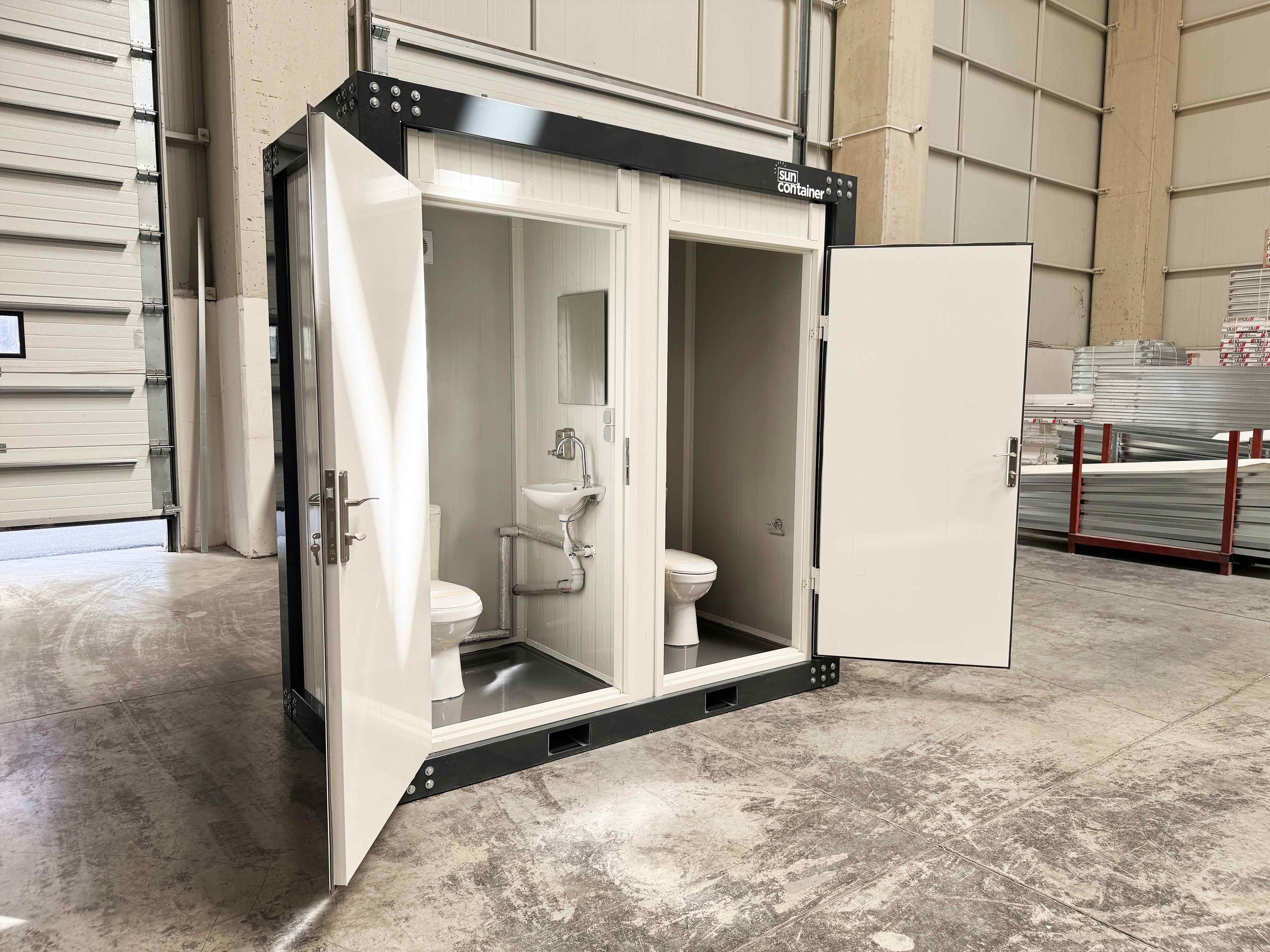 WC-WC Sanitärcontainer