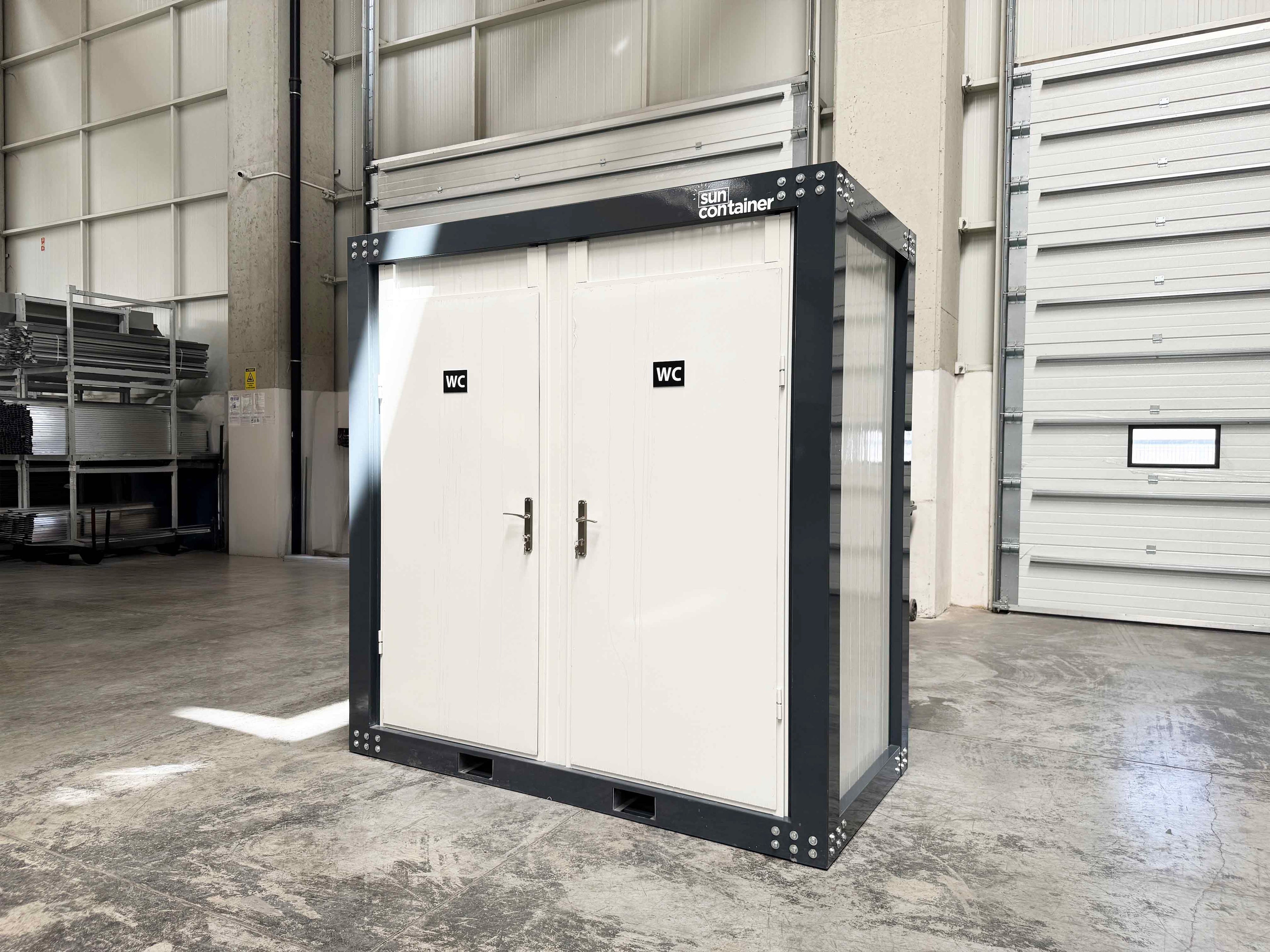 WC-WC Sanitärcontainer