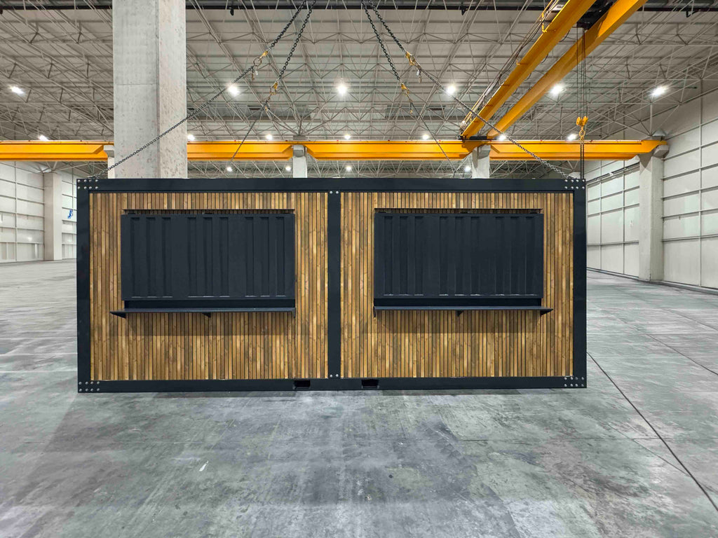 Verkaufscontainer Modell IMBISS HOLZ