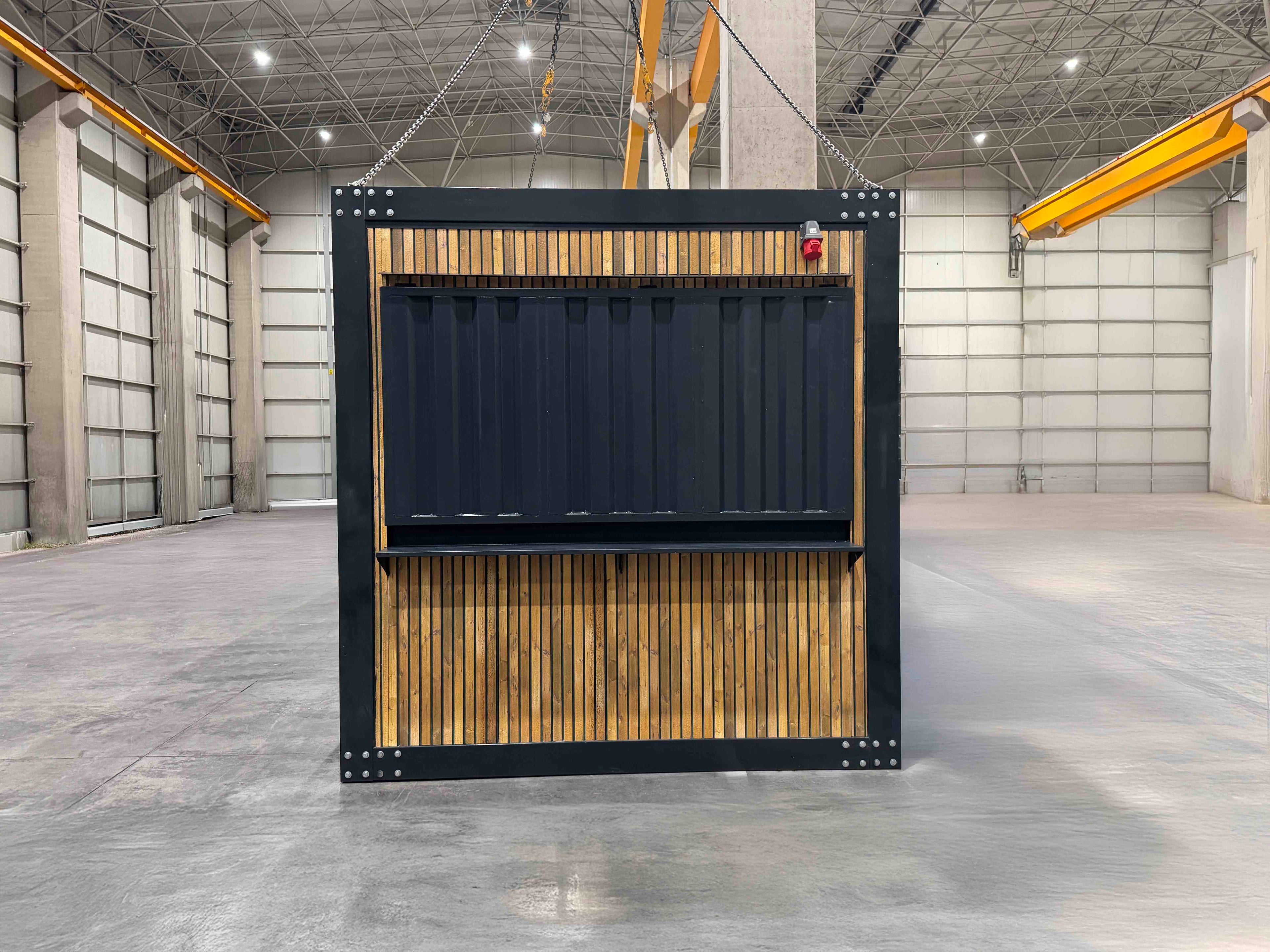 Verkaufscontainer Modell IMBISS HOLZ