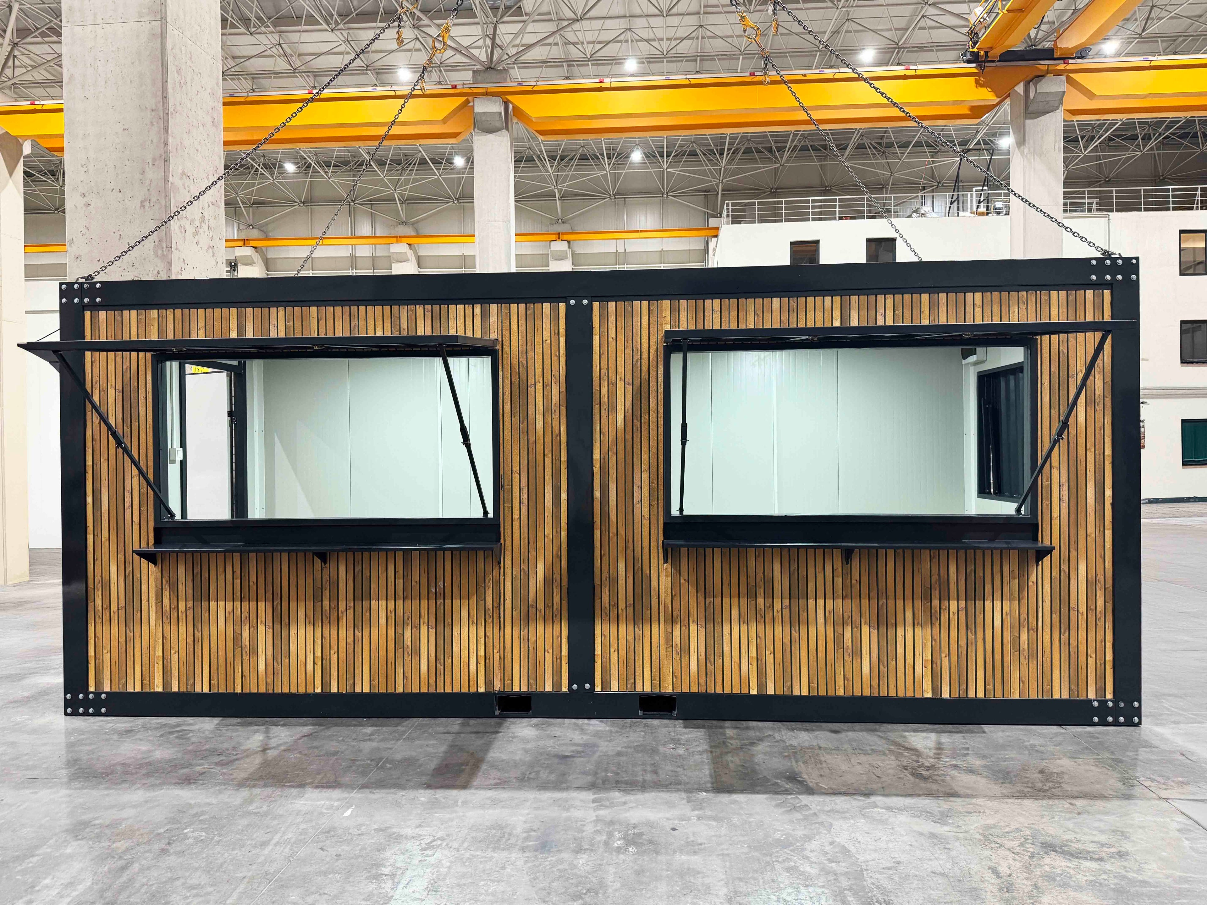Verkaufscontainer Modell IMBISS HOLZ