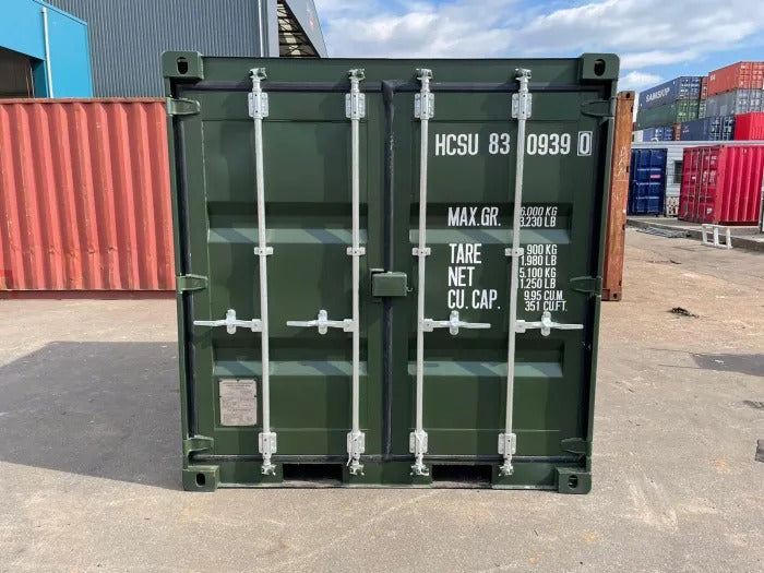 8-Fuß-Lagercontainer – Grün