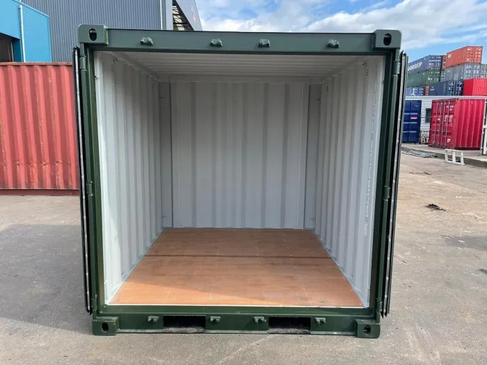 8-Fuß-Lagercontainer – Grün
