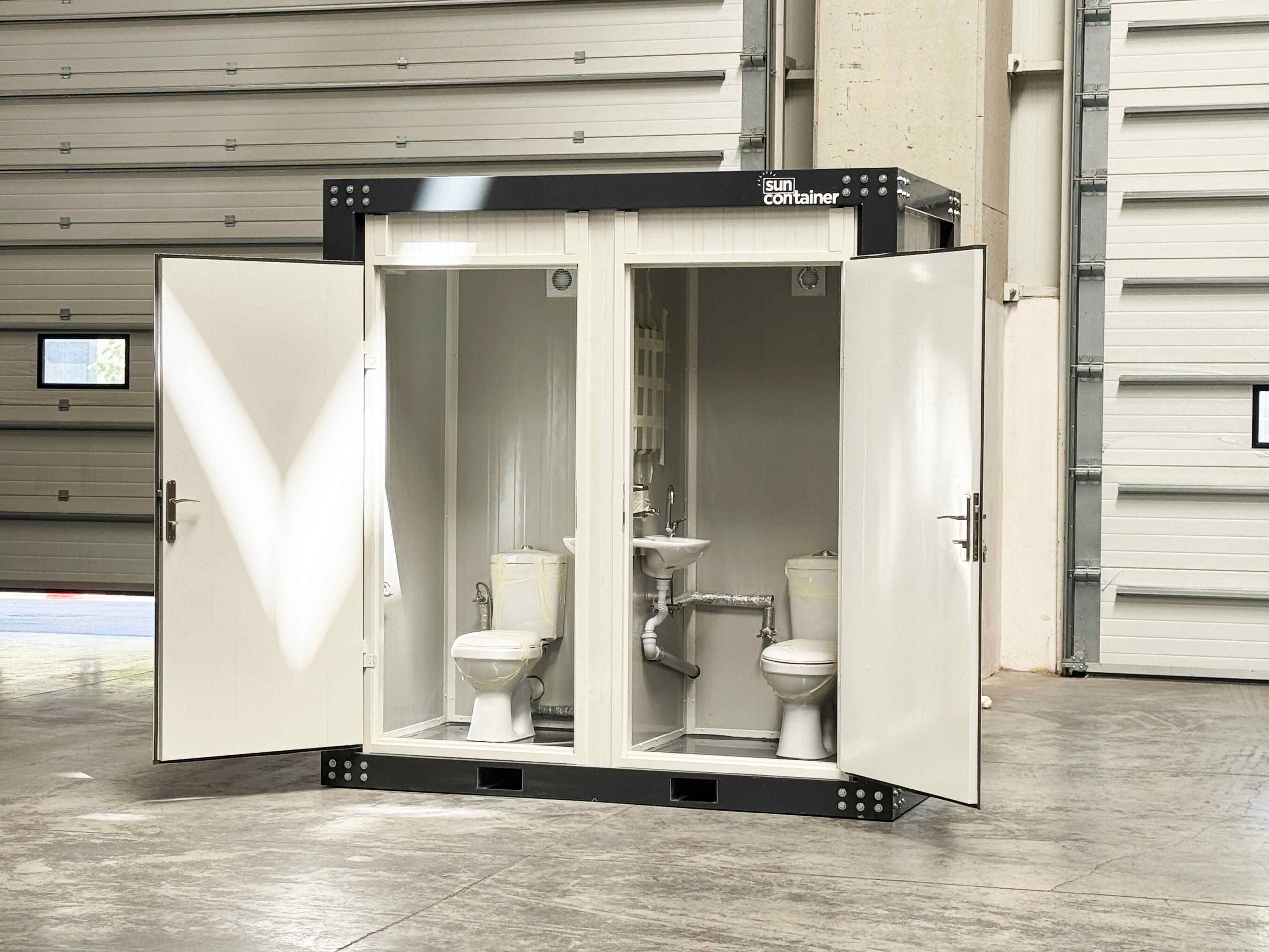 WC-WC Sanitärcontainer