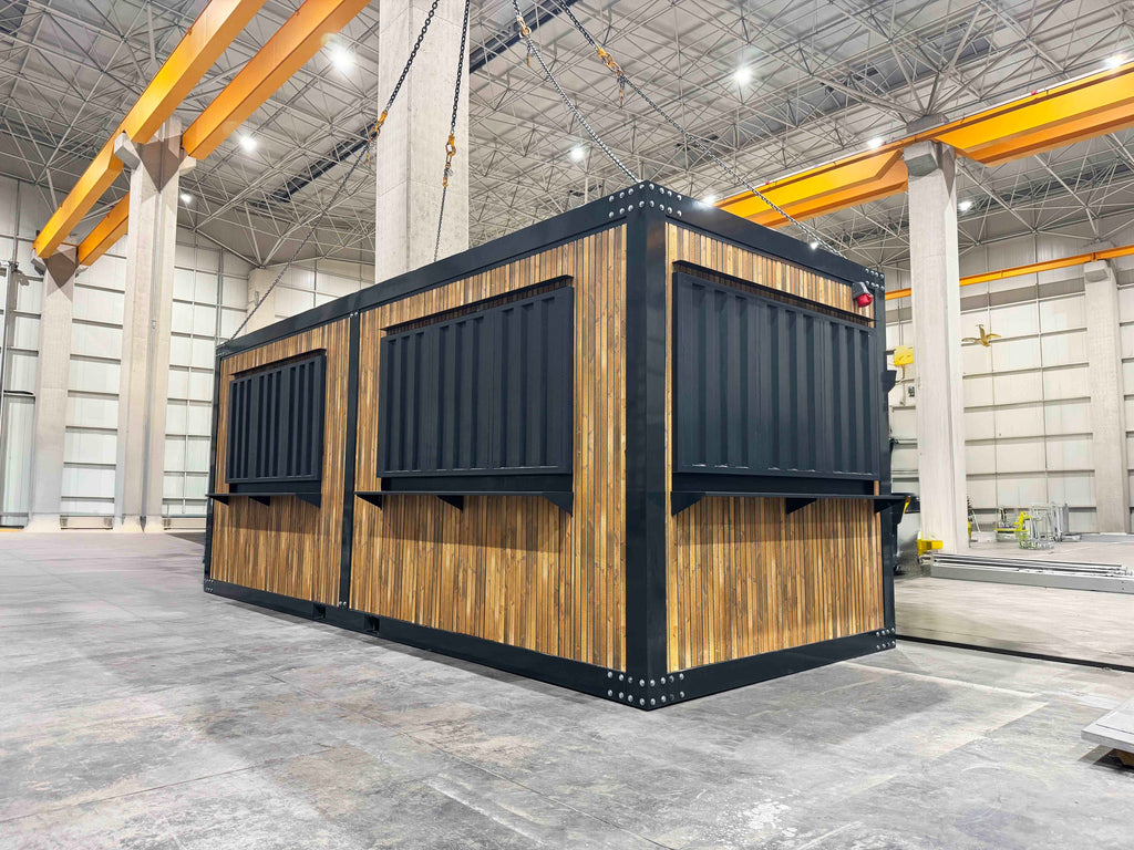 Verkaufscontainer Modell IMBISS HOLZ